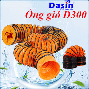 Ống gió mềm phi 300