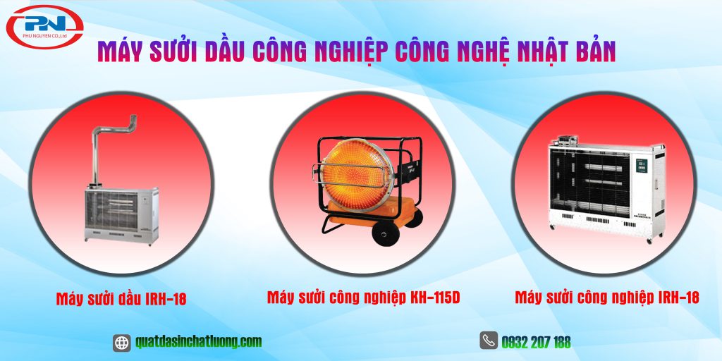 Máy sưởi dầu công nghiệp- an toàn và chất lượng 7 Máy sưởi dầu công nghiệp- Nakatomi