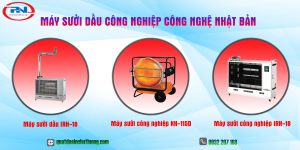Máy sưởi dầu công nghiệp- Nakatomi