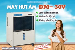 Máy hút ẩm công suất lớn DM- 30V