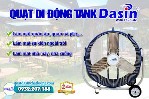 Quạt di động Dasin Tank- 3076