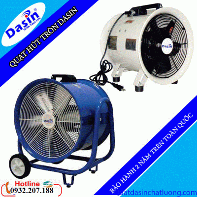 Quạt hút công nghiệp tròn Dasin 5 Quạt hút tròn công nghiệp Dasin