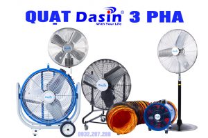 Quạt Dasin 3 pha