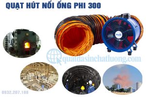 Quạt hút hơi nóng phi 300