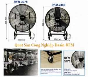 Quạt xe đẩy công suất lớn