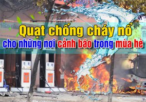 quạt chống cháy nổ cho trạm xăng