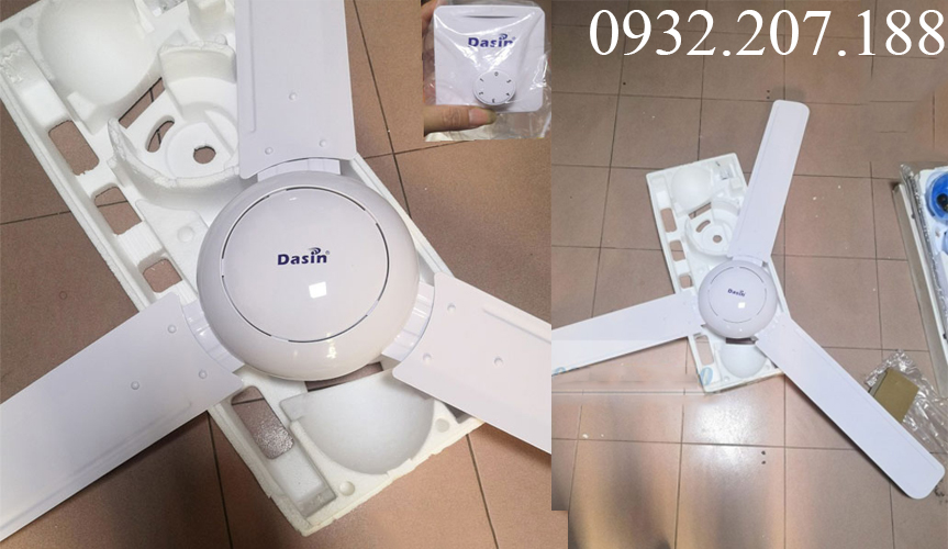 Quạt trần Dasin DEB-6016 - quạt trần giá tốt chất lượng 3 quạt trần Dasin DEB-6016