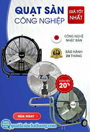quạt sàn công nghiệp công suất lớn