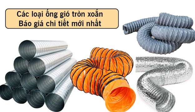 Review các loại ống gió tròn xoắn - Bảng báo giá mới nhất 8 Báo giá ống gió tròn xoắn