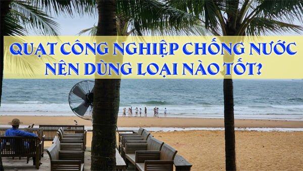 Quạt công nghiệp chống nước treo tường nên dùng loại nào