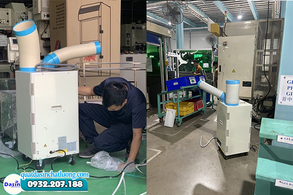 Máy lạnh không cục nóng- Điều hòa không cần lắp đặt 2024 16 Máy lạnh di động cho công nghiệp nhà xưởng