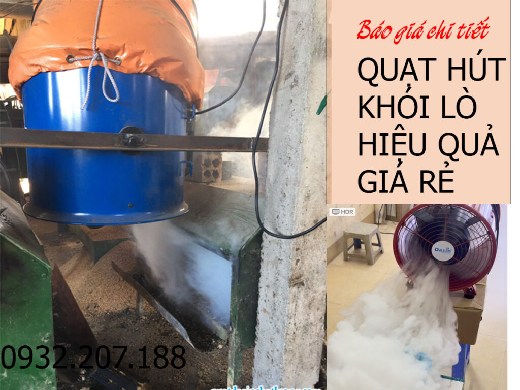 Quạt hút khói lò nướng giá rẻ 5 quạt hút khói lò