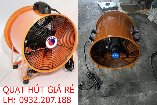 Quạt hút khói lò nướng giá rẻ 9 Quạt hút xách tay giá rẻ