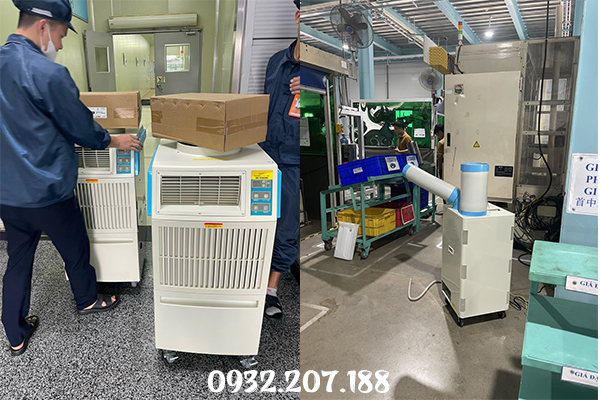 Quạt Air cooler - Báo giá quạt điều hòa hơi nước 15 Máy điều hòa làm mát cho phòng sạch, phòng máy móc