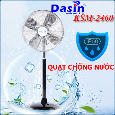 Top 4 Công Ty Cung Cấp Quạt Công Nghiệp Dasin Uy Tín 6 Quạt đứng chống nước Dasin KSM-2460