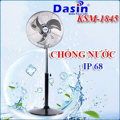 Quạt đứng chống nước KSM-1845 dùng ngoài trời