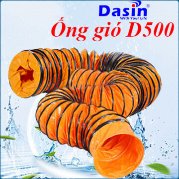 ống gió vải D500