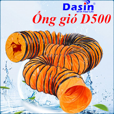 ống gió vải D500