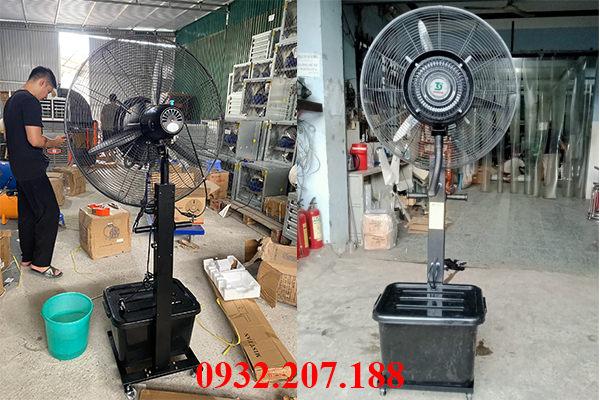 Quạt phun sương công nghiệp loại nào tốt? Báo giá chi tiết 19 Quạt phun sương công nghiệp Soffnet FS65