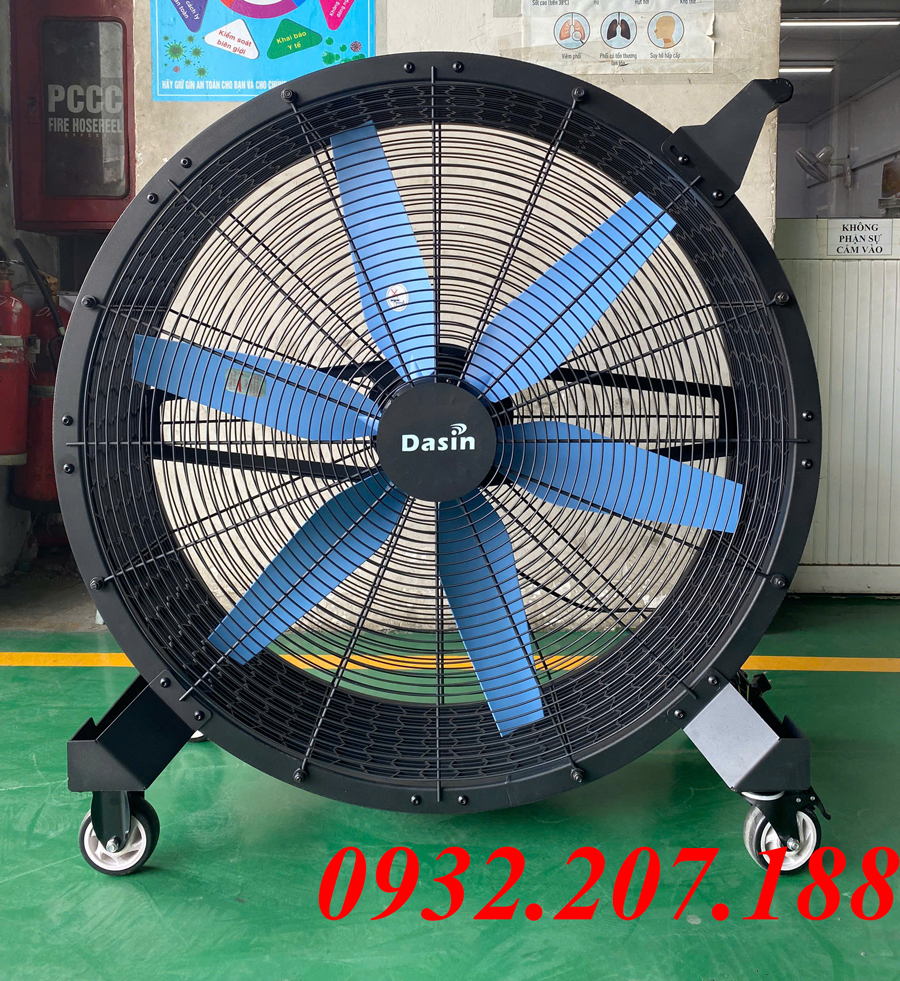 Quạt sàn di động TANK-3690DC cỡ lớn siêu êm tiết kiệm điện 3 quạt sàn di động TANK-3690DC